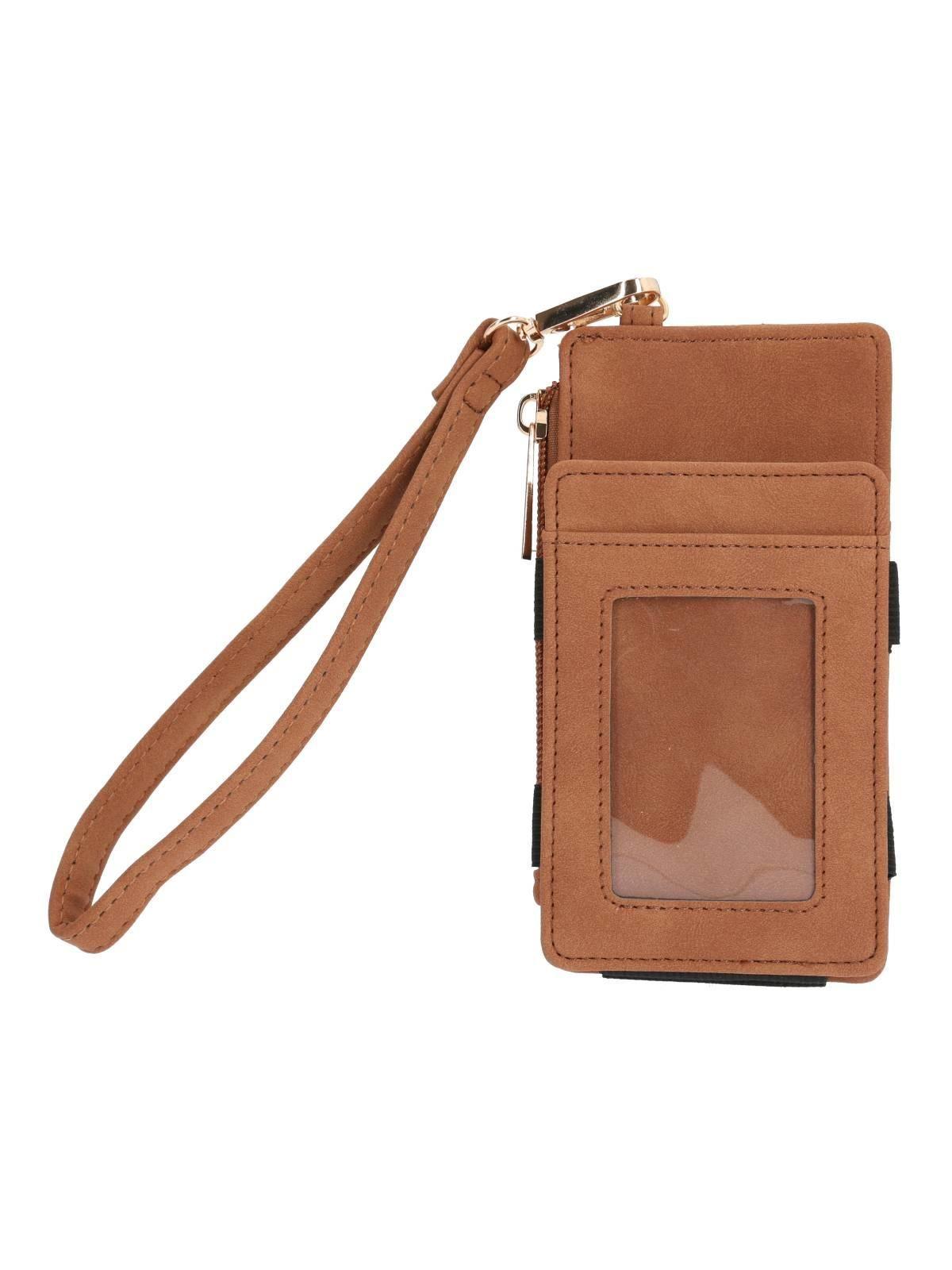 Billeteras Cell Wallet Mujer Café-2