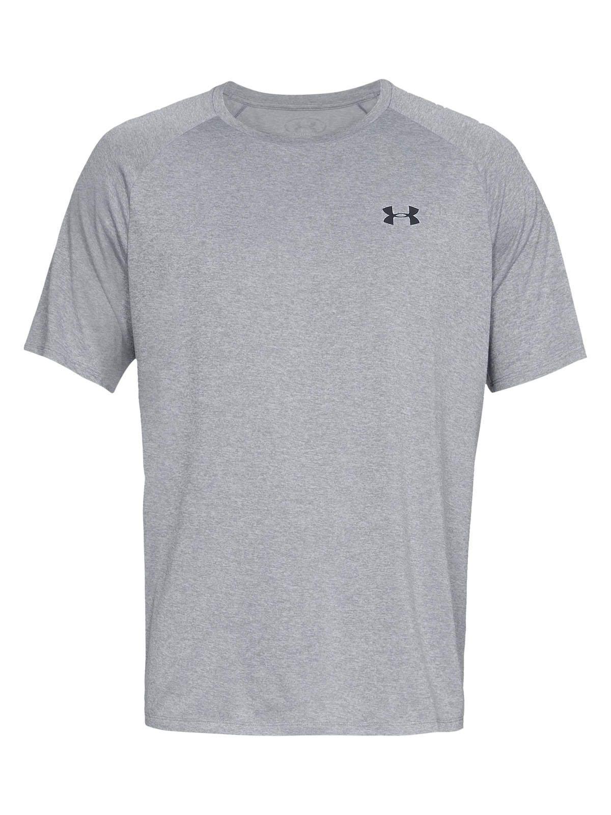 Polera manga corta tech 2.0 hombre GRIS-0
