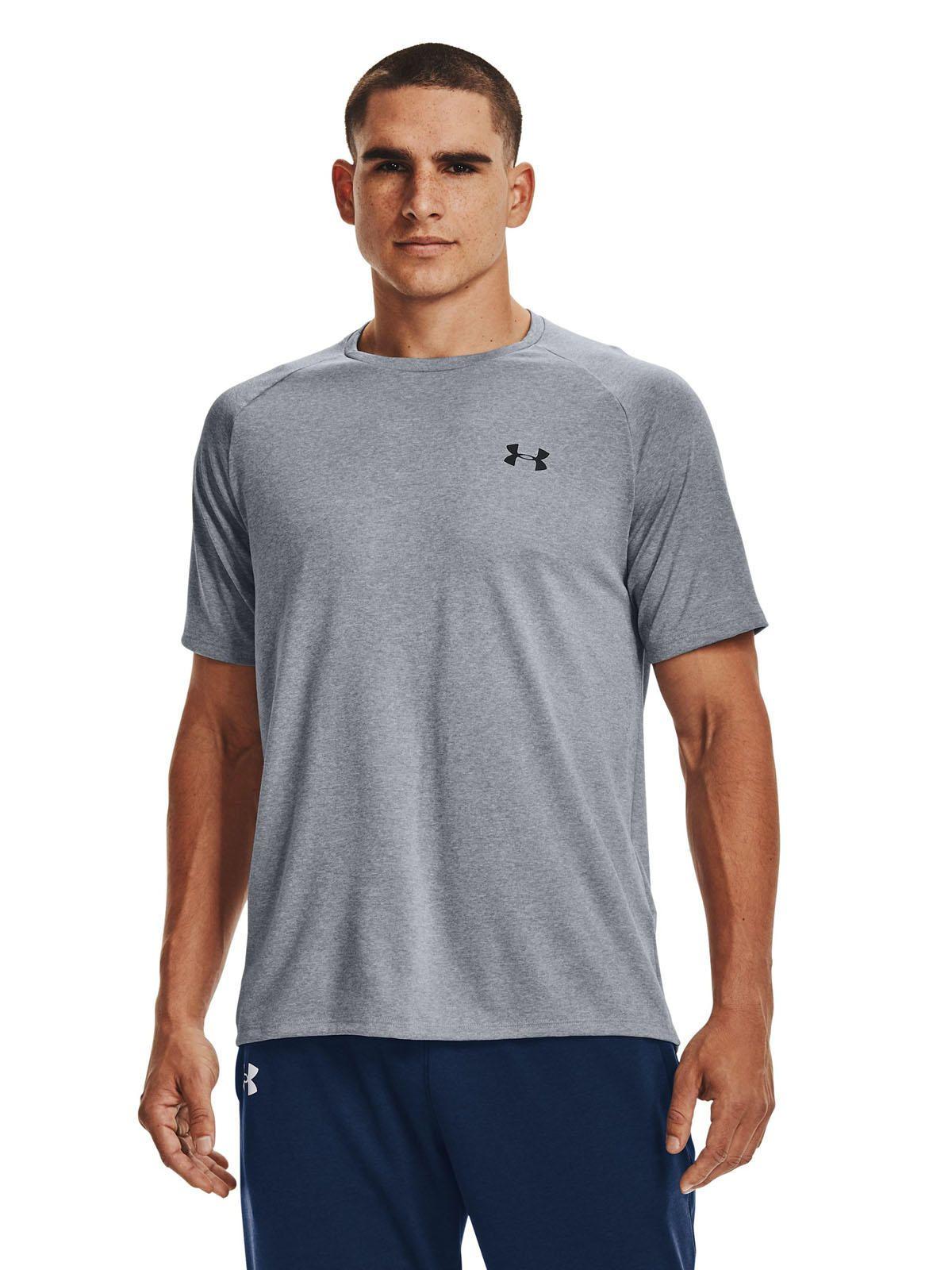 Polera manga corta tech 2.0 hombre GRIS-3