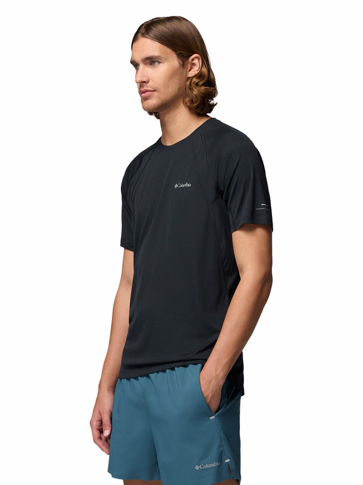 Polera MC Hombre Stealth Spring Negro-1