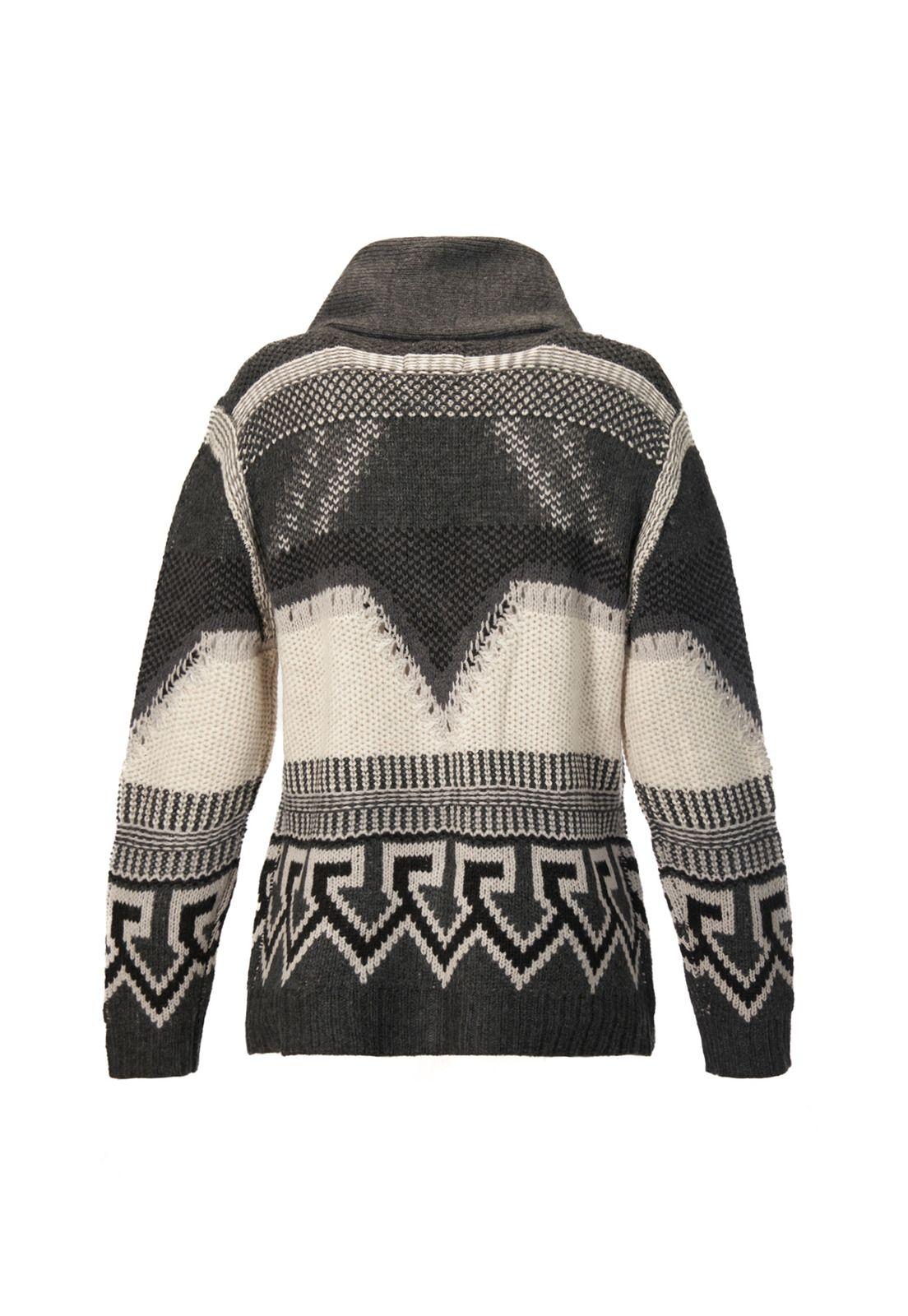 Sweater Mujer Kala Gris-1