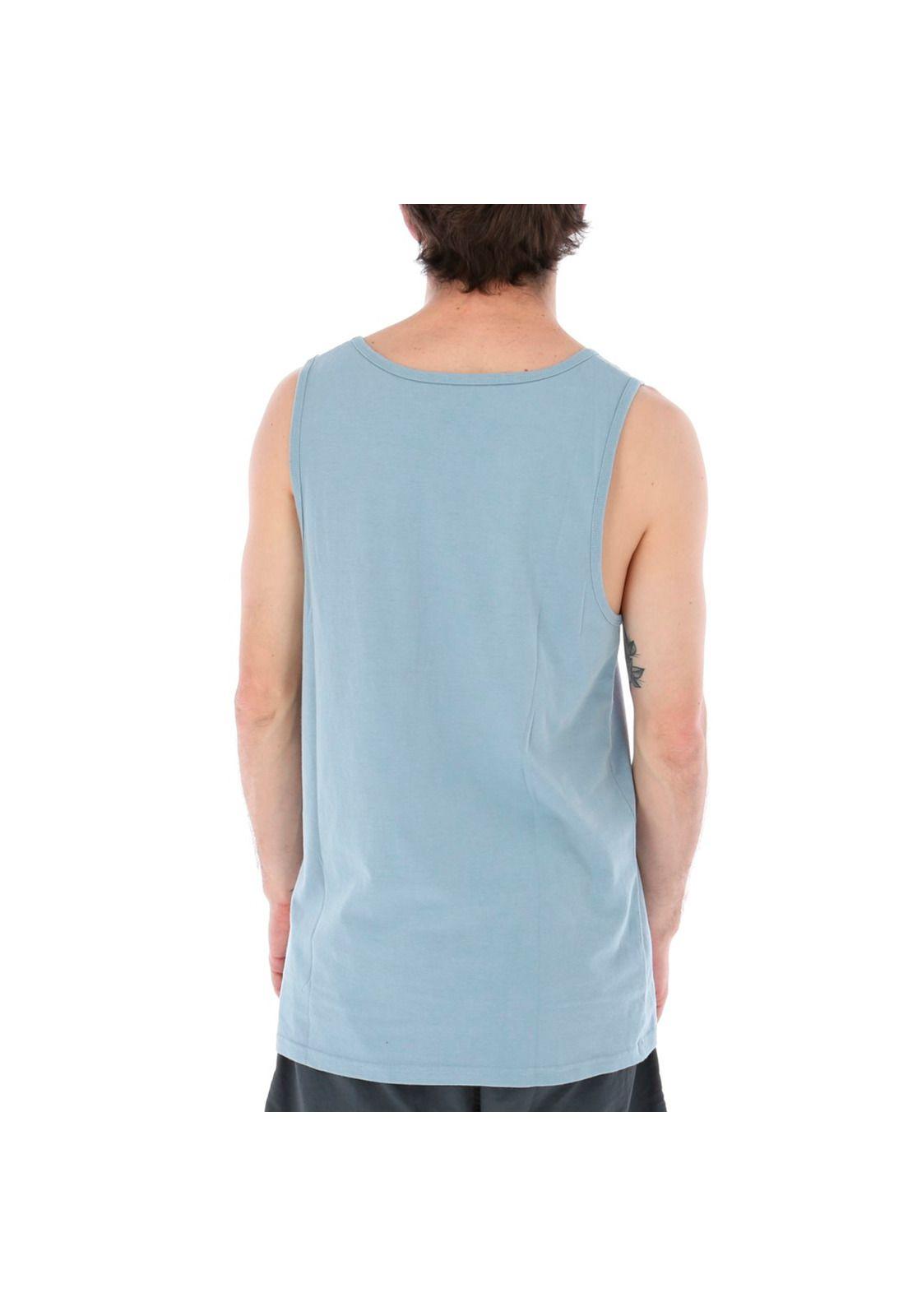 Polera sin Mangas Hombre Blue Pocket Tank Poc-3