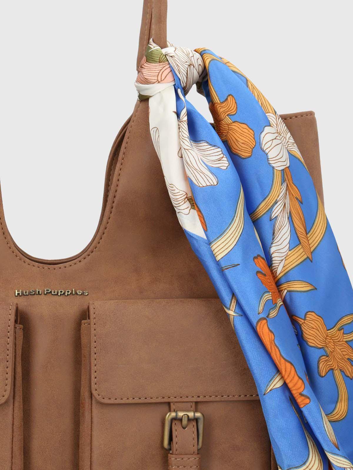 Cartera Ecocuero Mujer Donna Bag Café-3