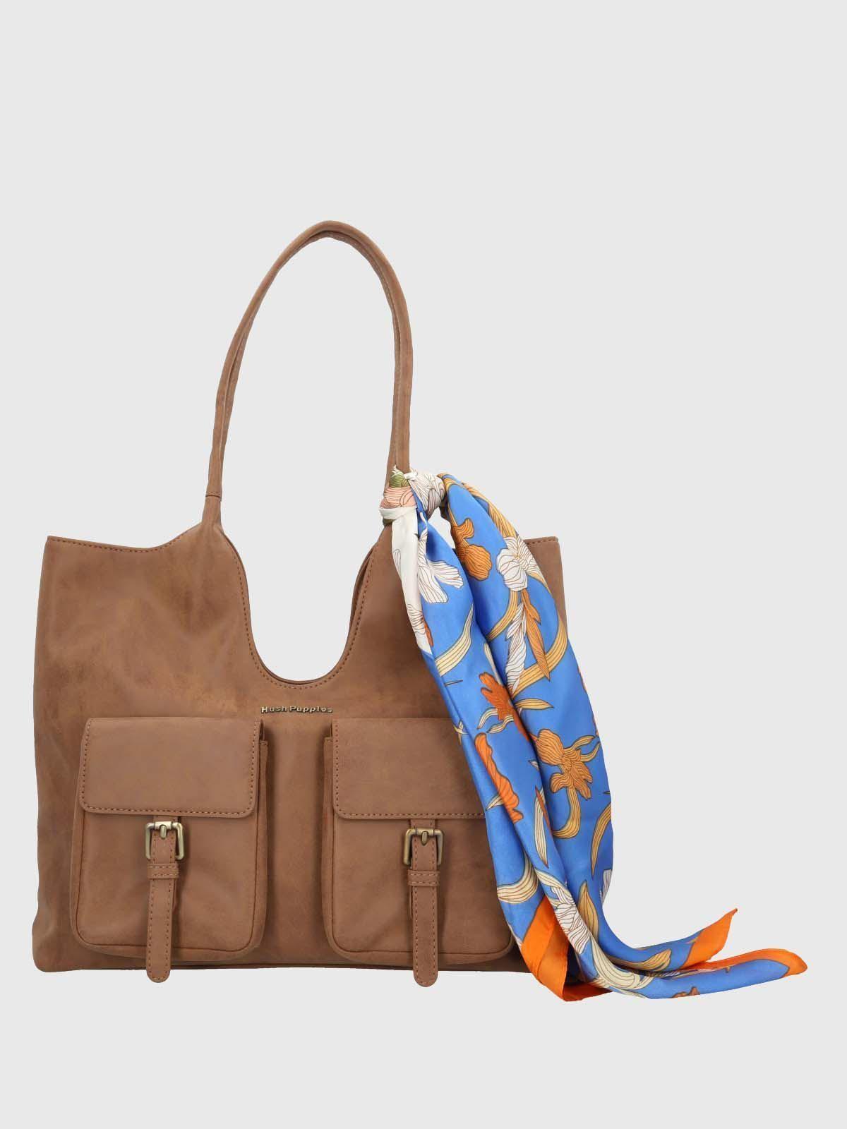 Cartera Ecocuero Mujer Donna Bag Café-0