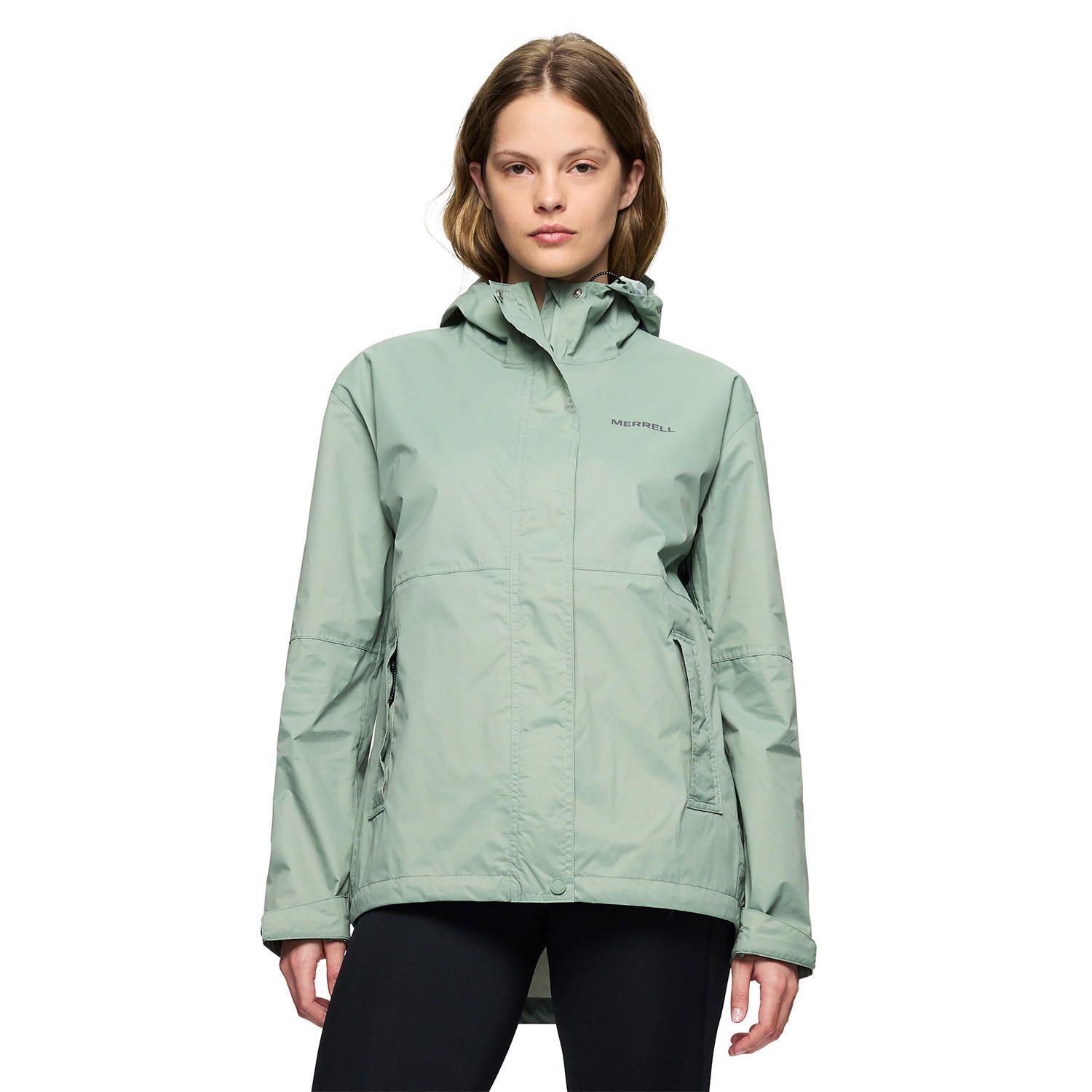 Impermeable Mujer Fallon Rain Jacket Verde-0