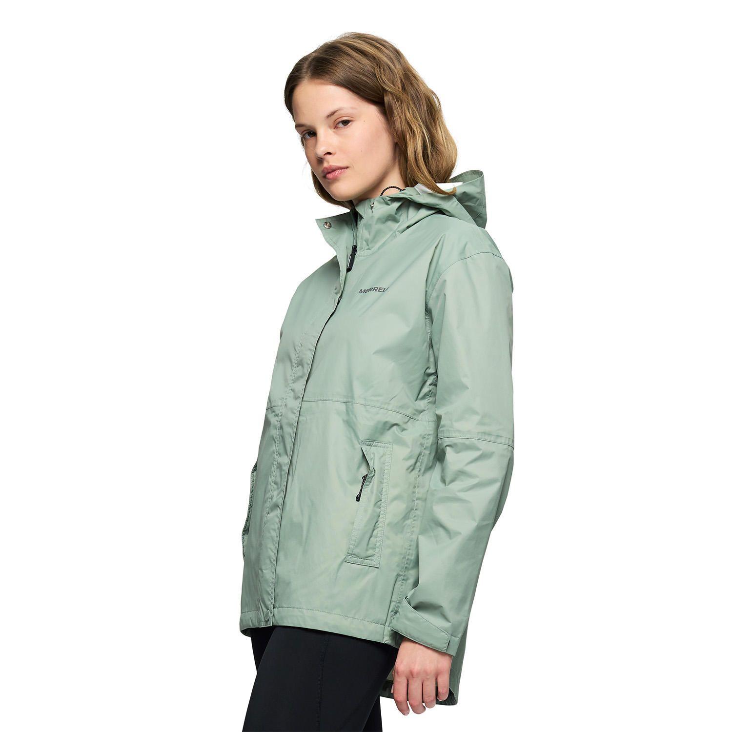 Impermeable Mujer Fallon Rain Jacket Verde-1