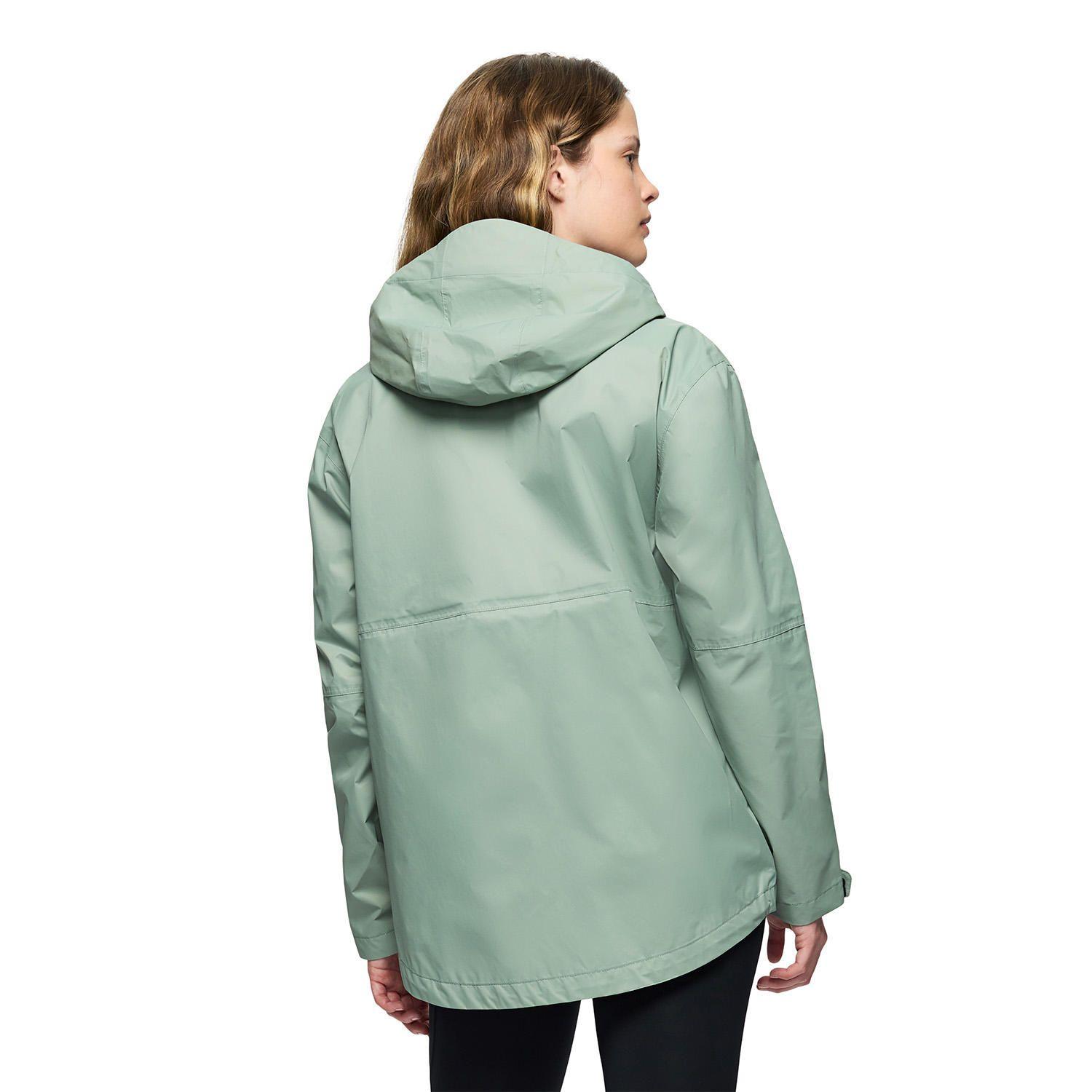 Impermeable Mujer Fallon Rain Jacket Verde-3