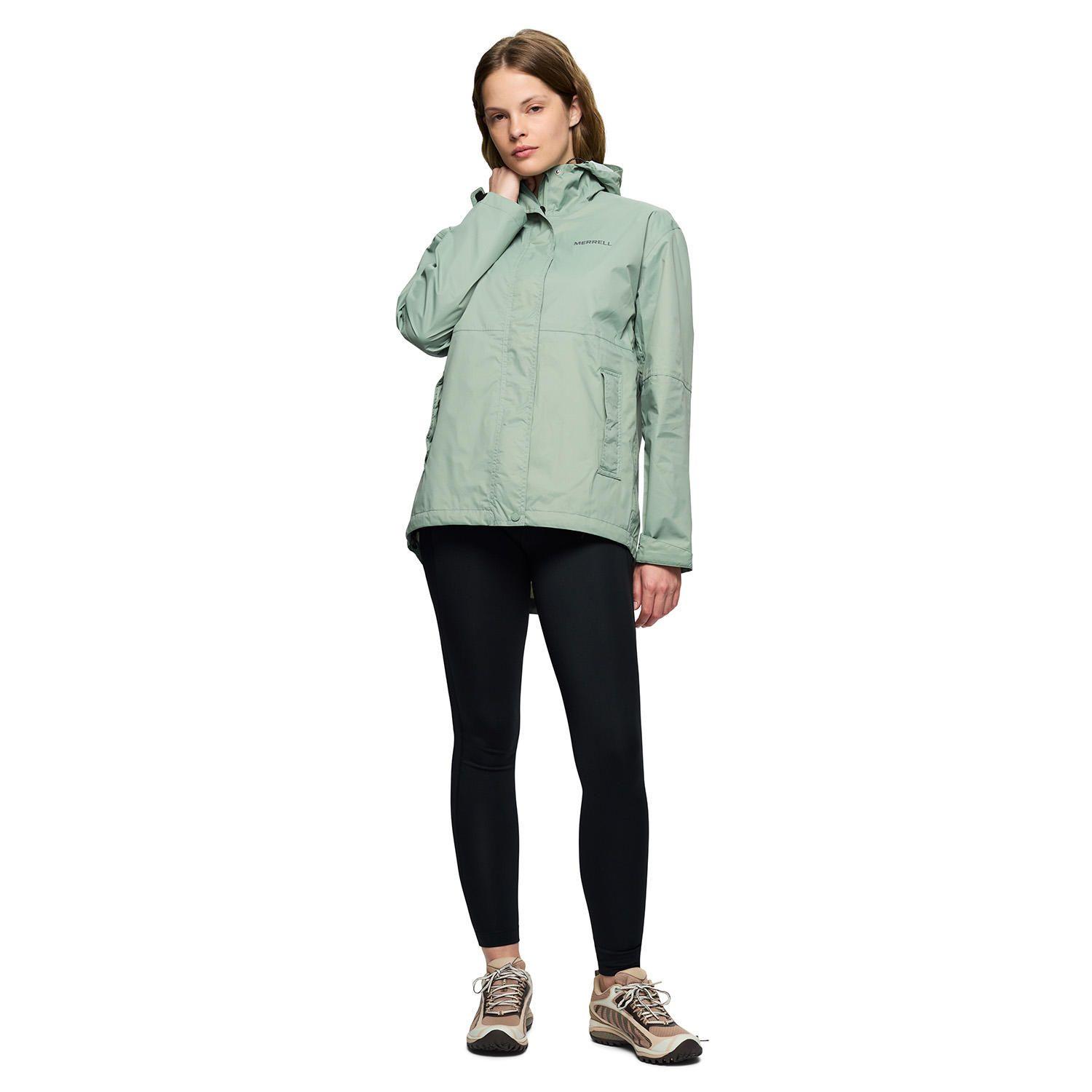 Impermeable Mujer Fallon Rain Jacket Verde-4