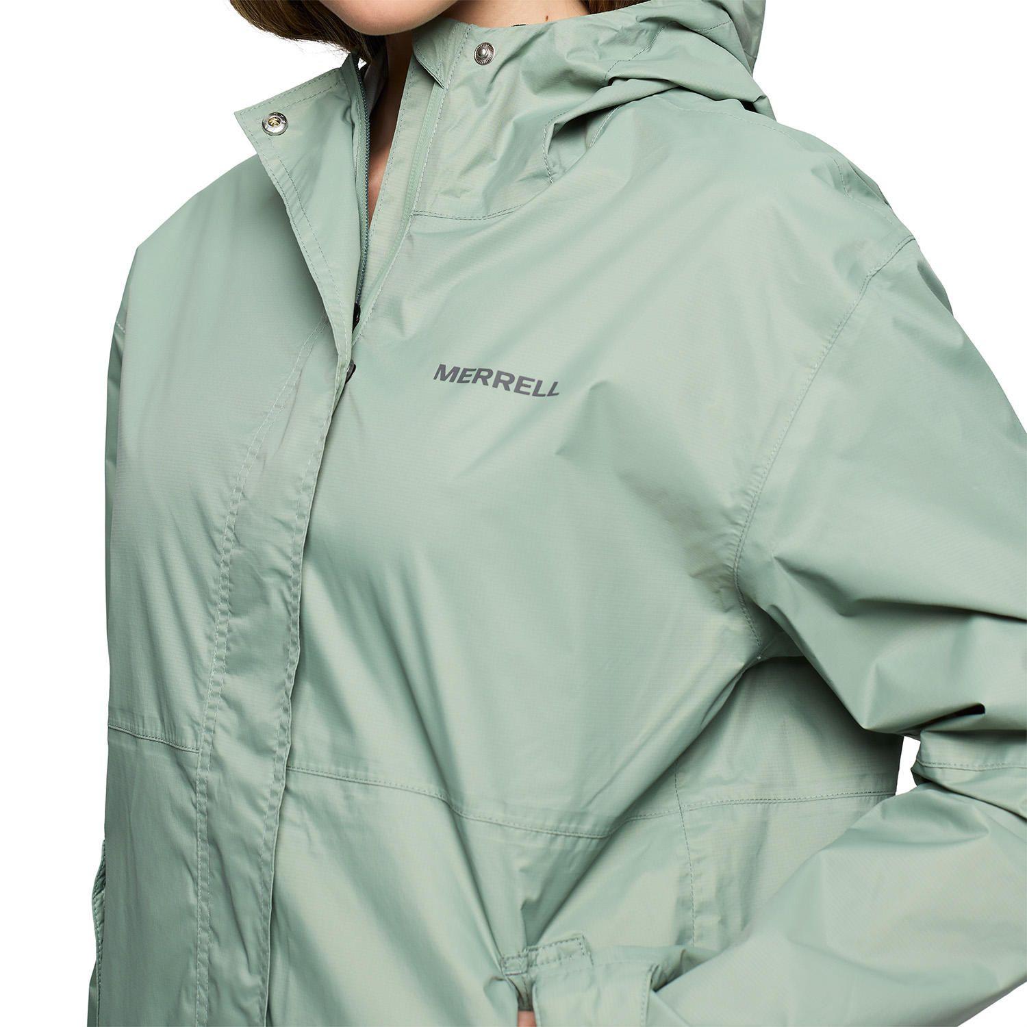 Impermeable Mujer Fallon Rain Jacket Verde-5