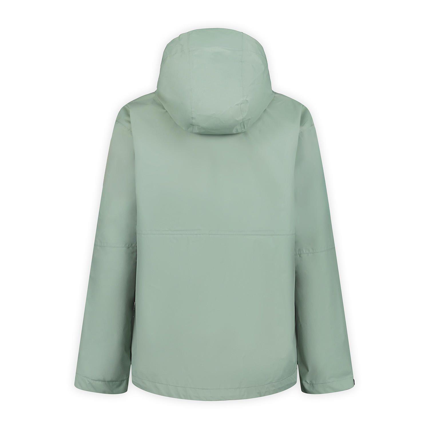 Impermeable Mujer Fallon Rain Jacket Verde-7