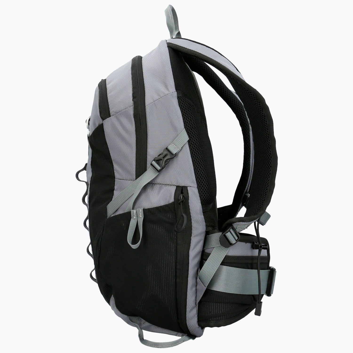 Mochila Unisex Crest Daypack 22L Gris-4