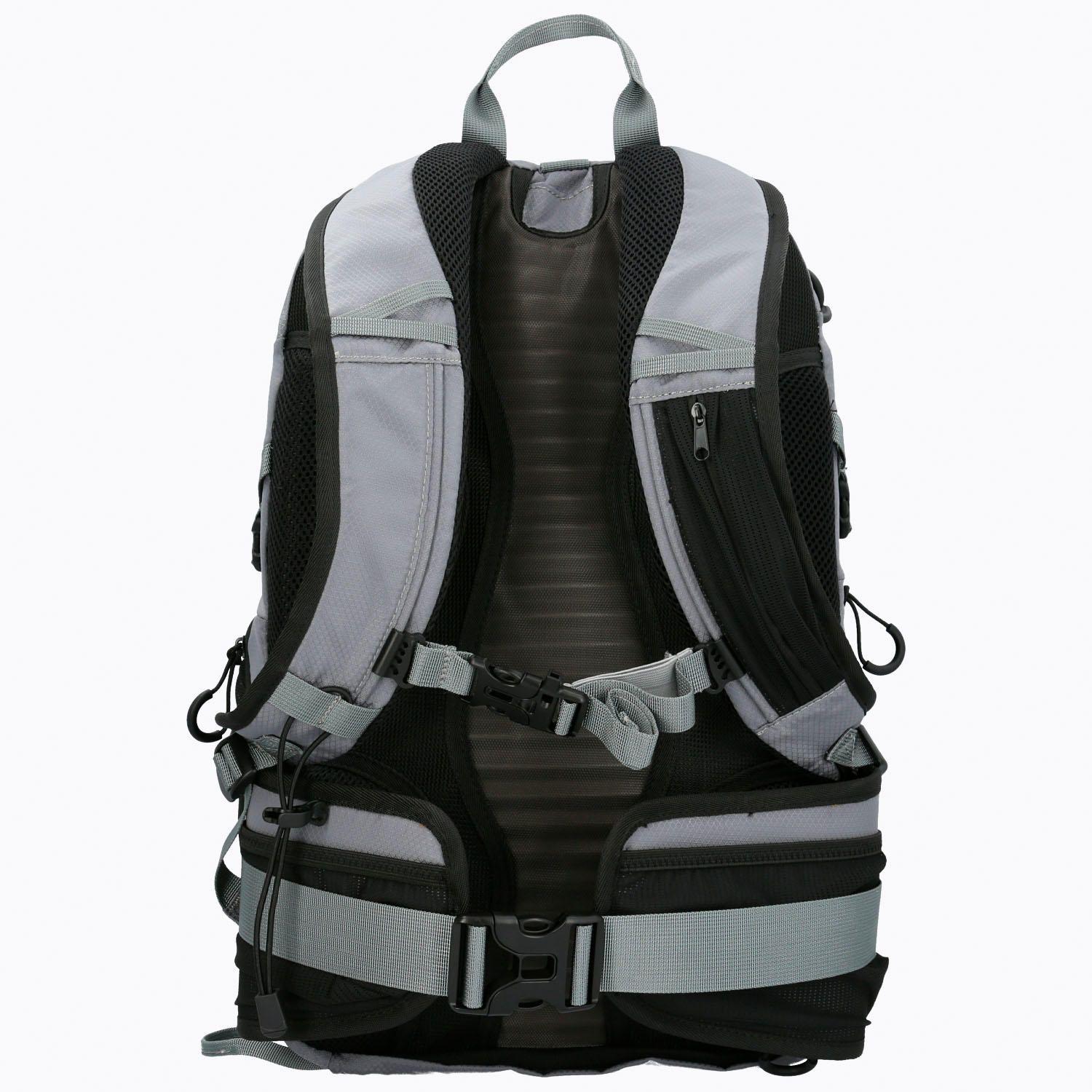 Mochila Unisex Crest Daypack 22L Gris-6