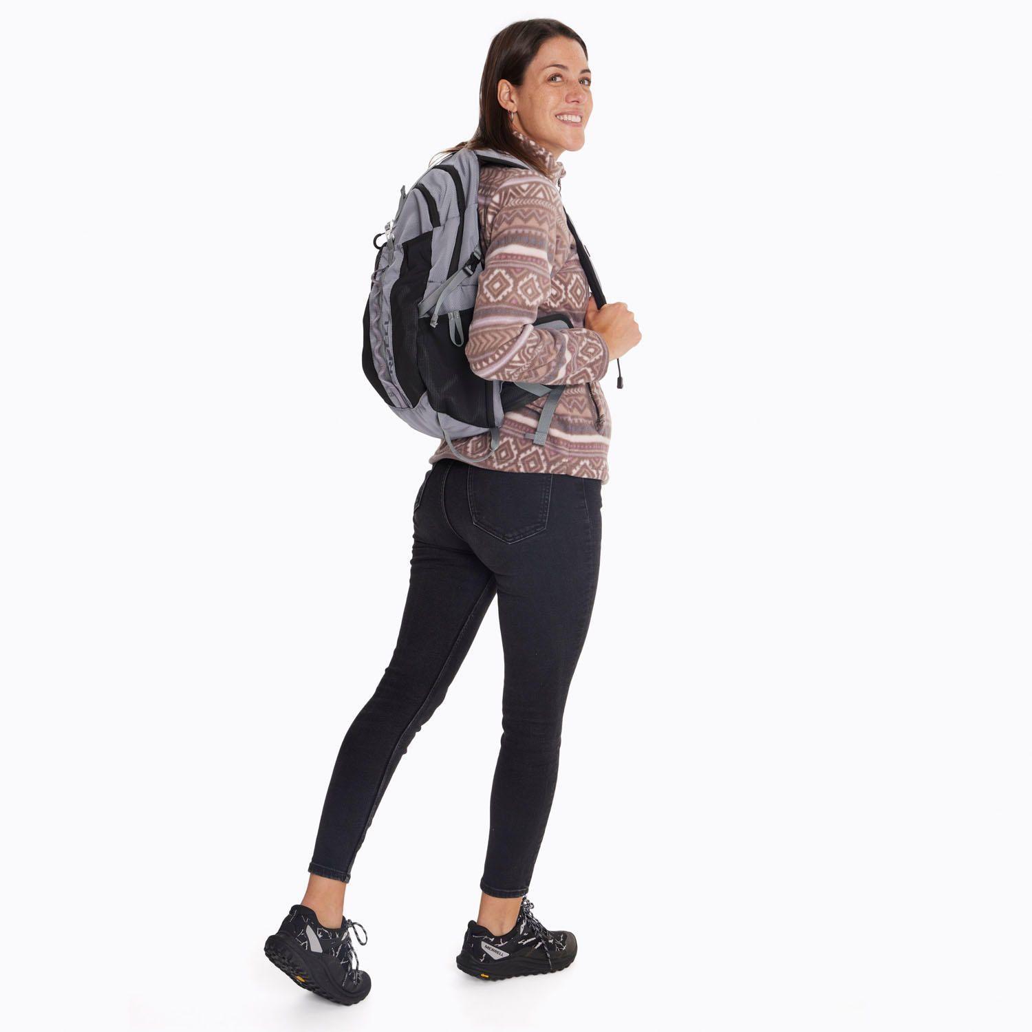 Mochila Unisex Crest Daypack 22L Gris-9