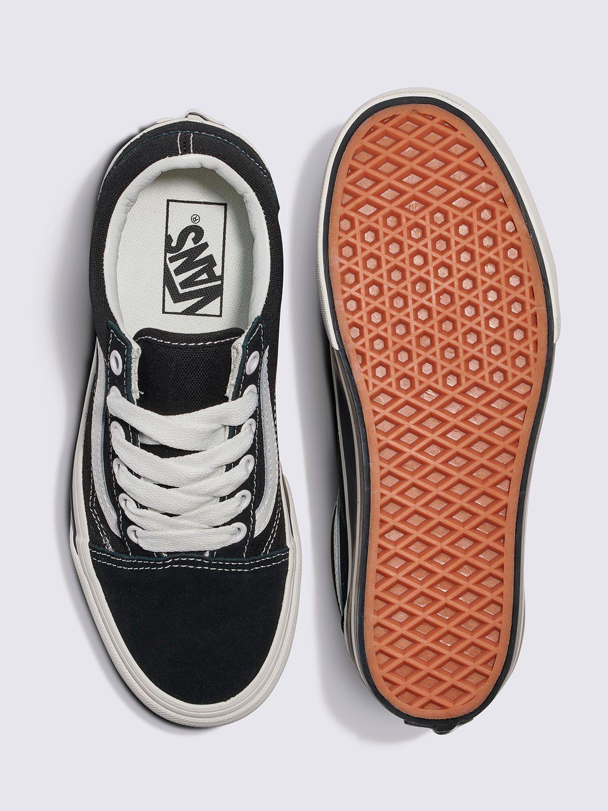 Zapatilla Urbana Mujer Old Skool Stackform Negro-3