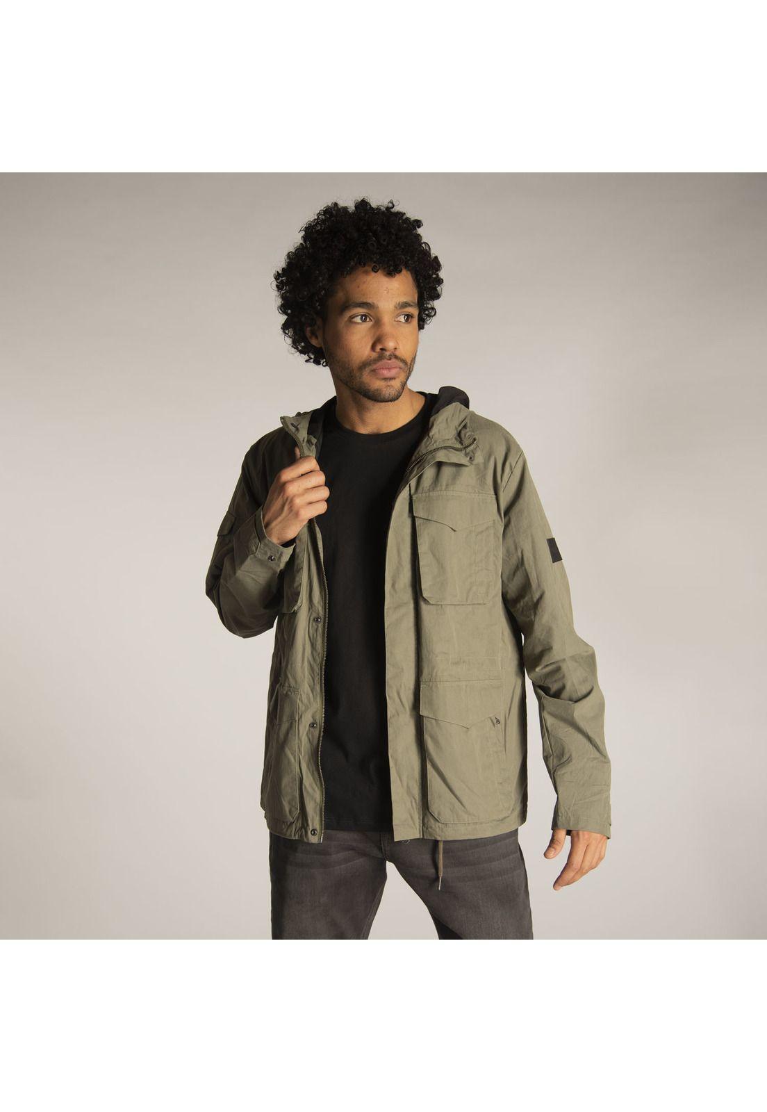 Chaqueta Hombre Fdtn Utility Duffle Verde-0