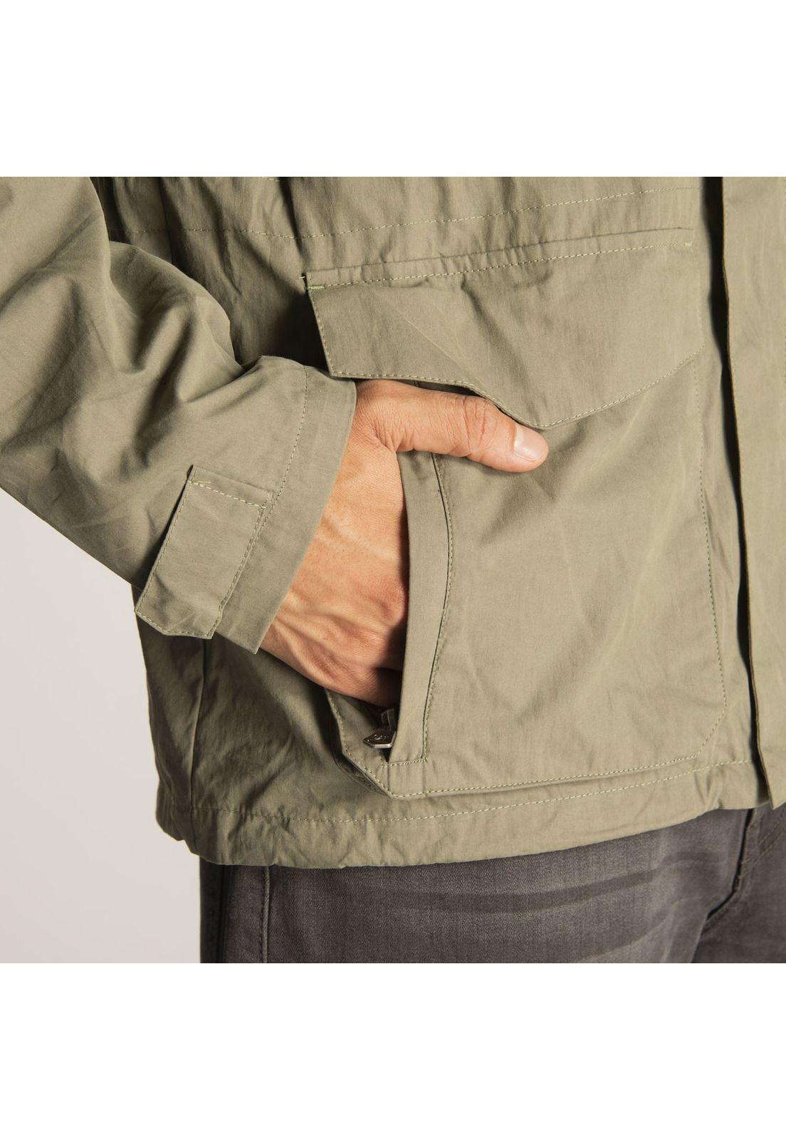 Chaqueta Hombre Fdtn Utility Duffle Verde-6