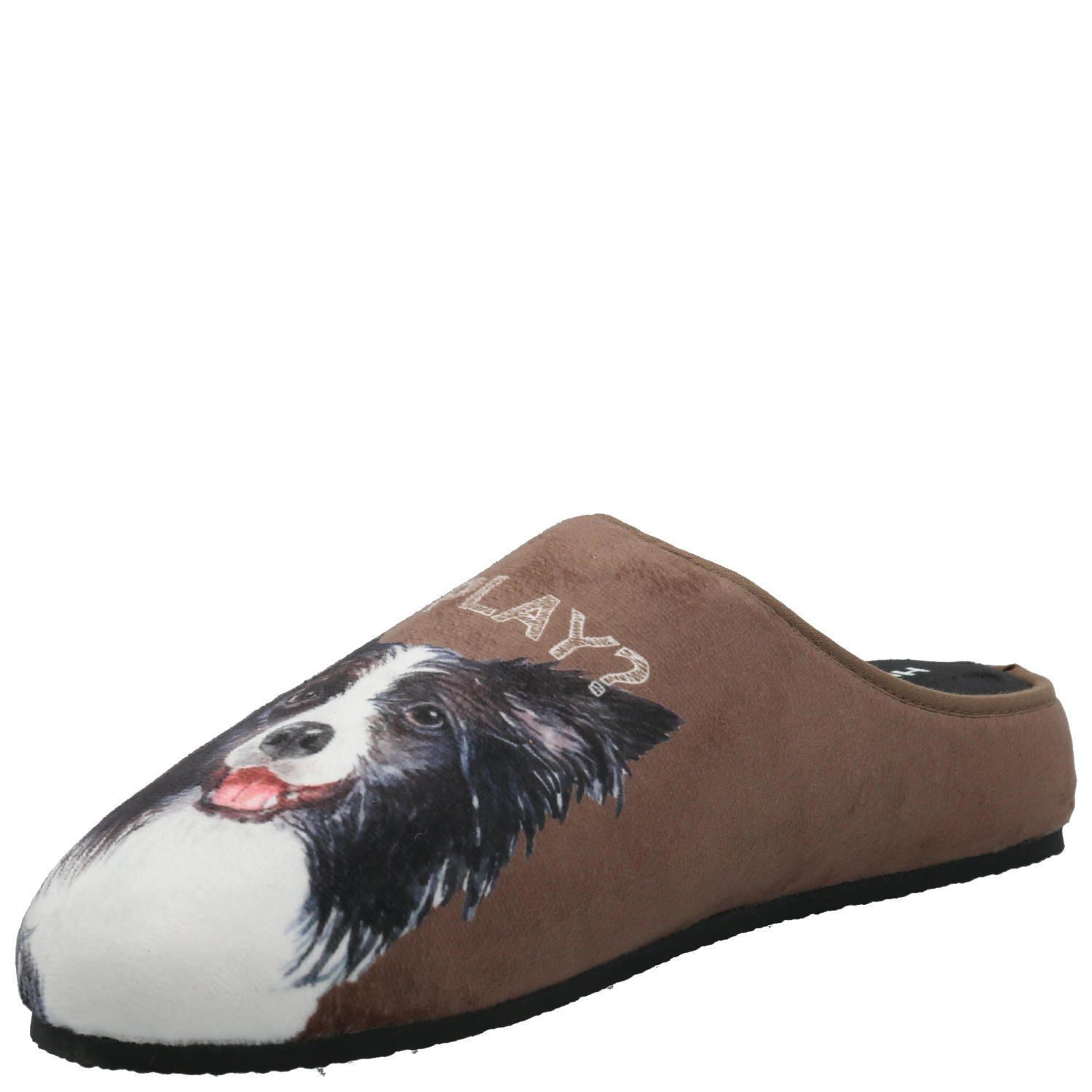Pantufla Hombre Hp Slipper Bcollie Verde-4