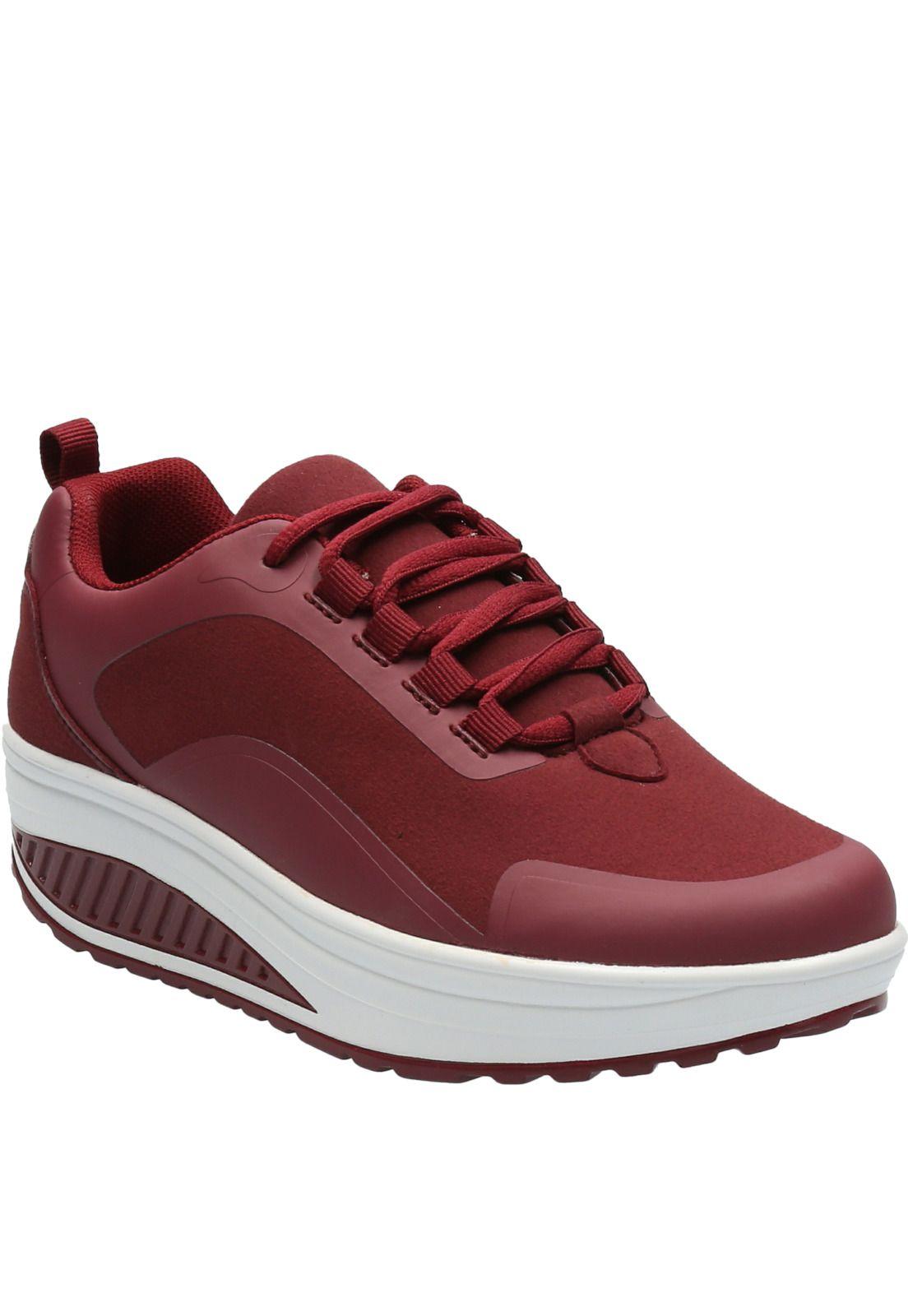 Zapatilla Mujer Claude 2 Burdeo-0