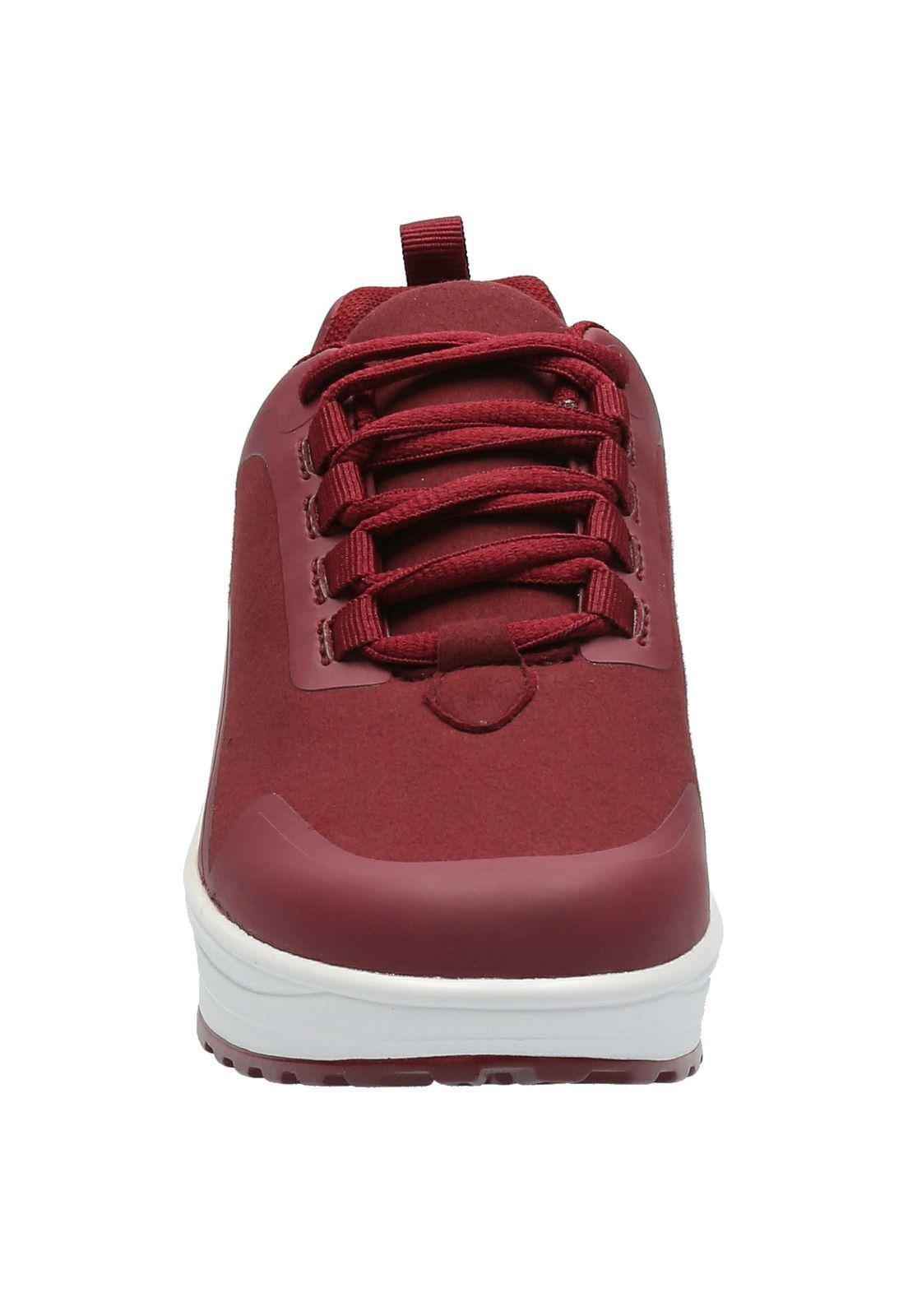 Zapatilla Mujer Claude 2 Burdeo-2