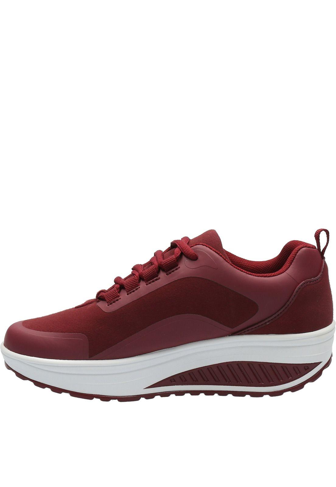 Zapatilla Mujer Claude 2 Burdeo-4