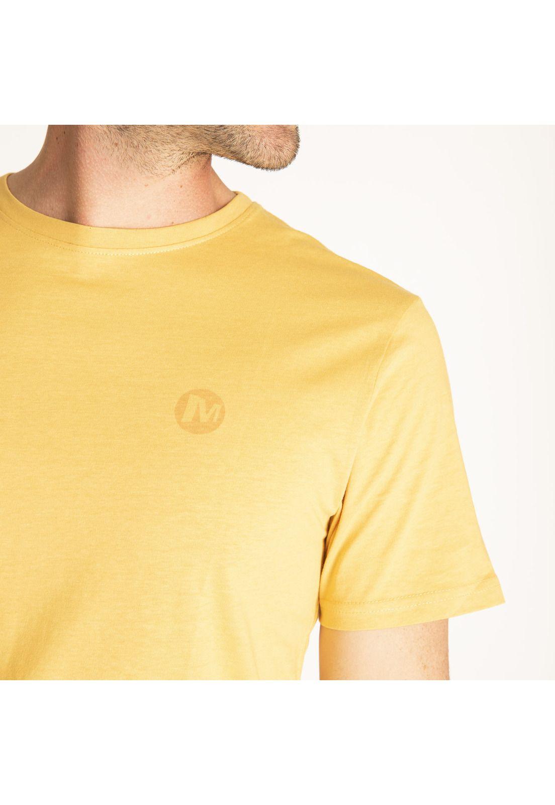 Polera M/C Hombre Basic Merrell Caqui-5