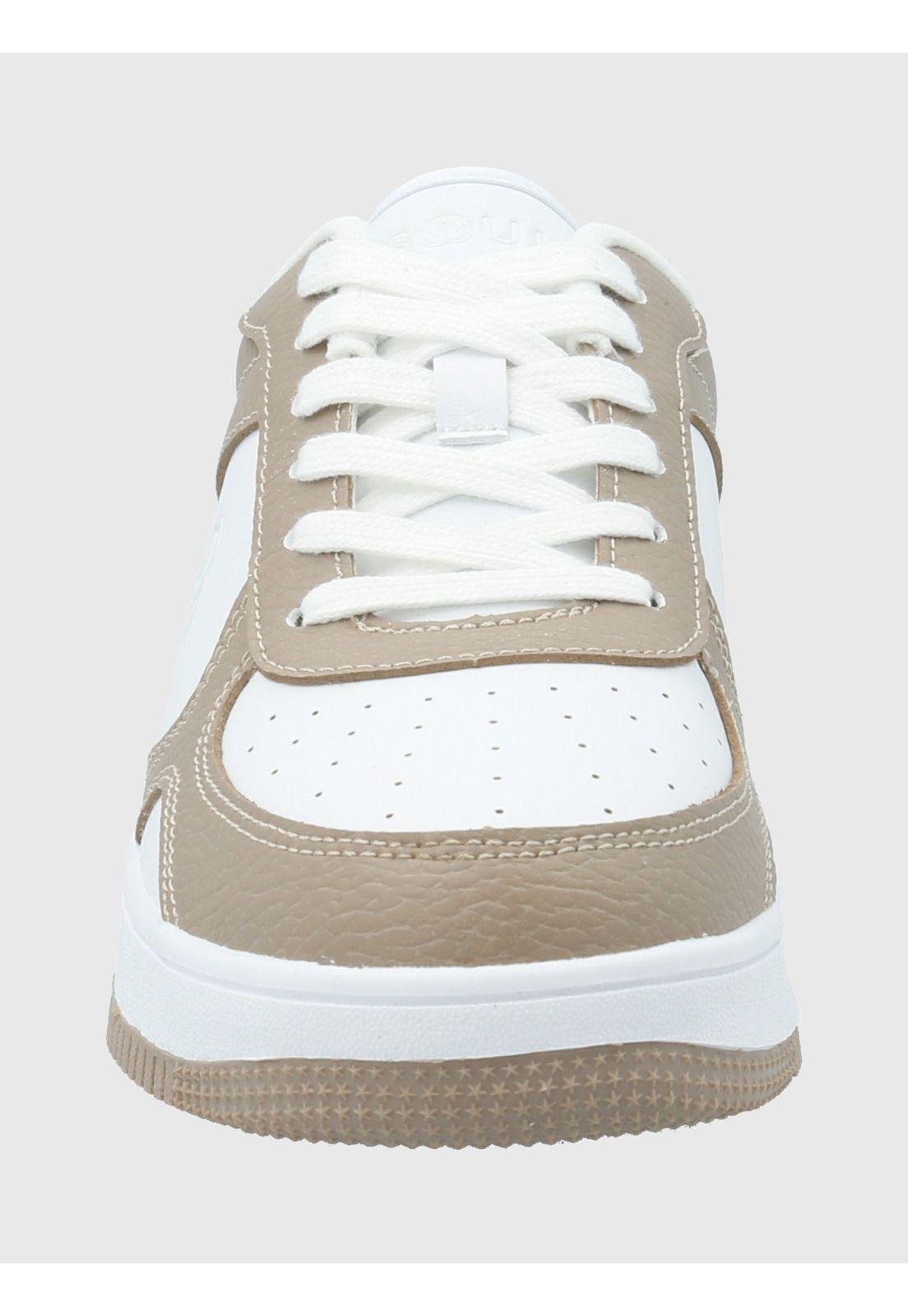 Copia de Zapatilla Mujer Alyson II Blanca/ Beige Bsoul-3