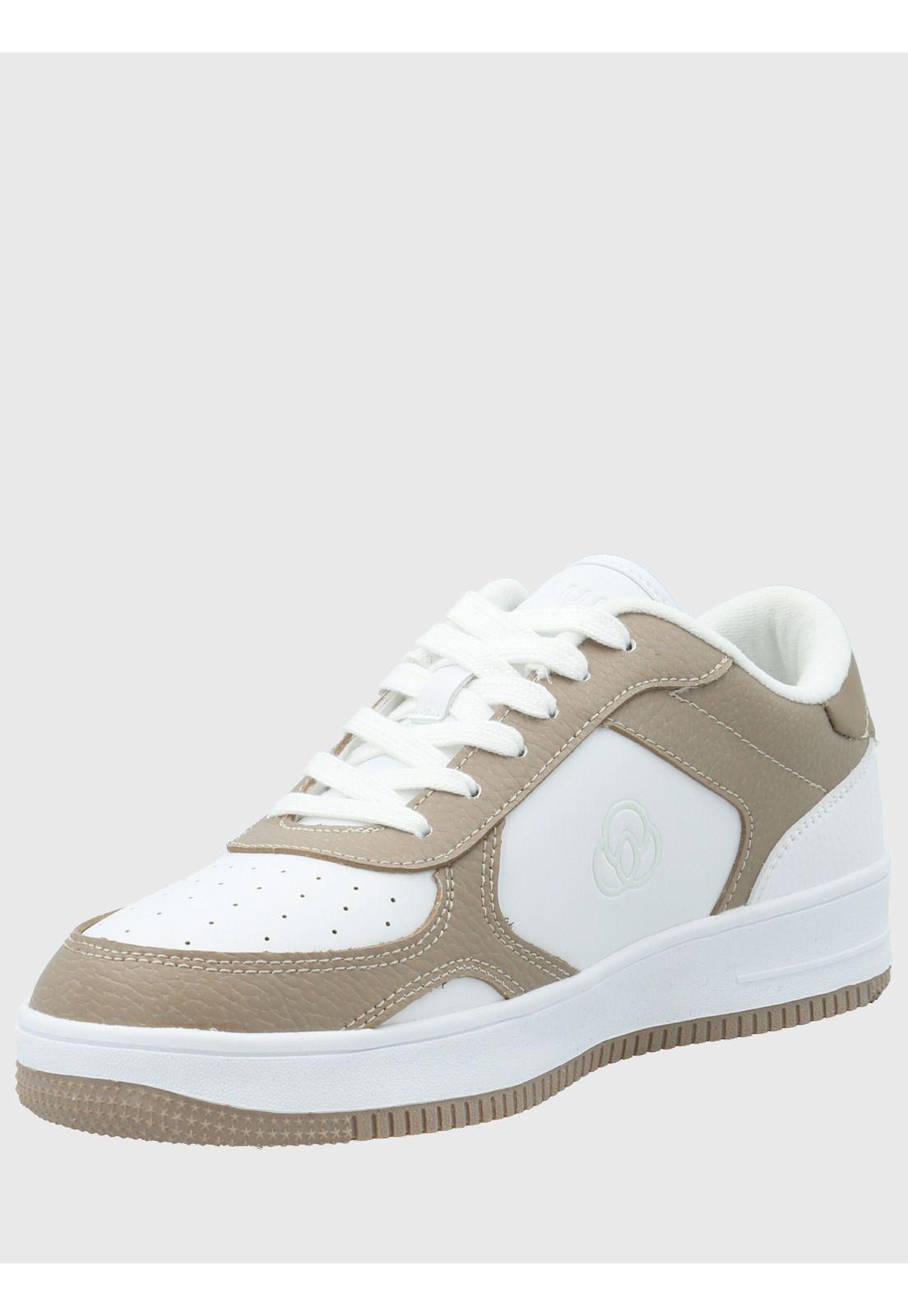 Copia de Zapatilla Mujer Alyson II Blanca/ Beige Bsoul-4