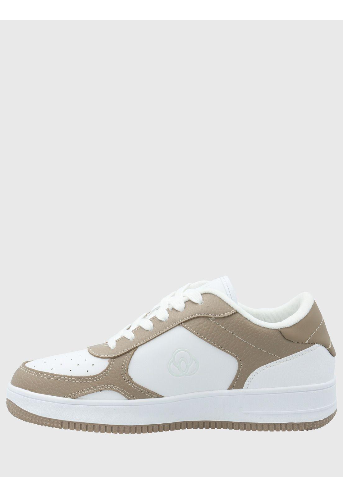 Copia de Zapatilla Mujer Alyson II Blanca/ Beige Bsoul-5