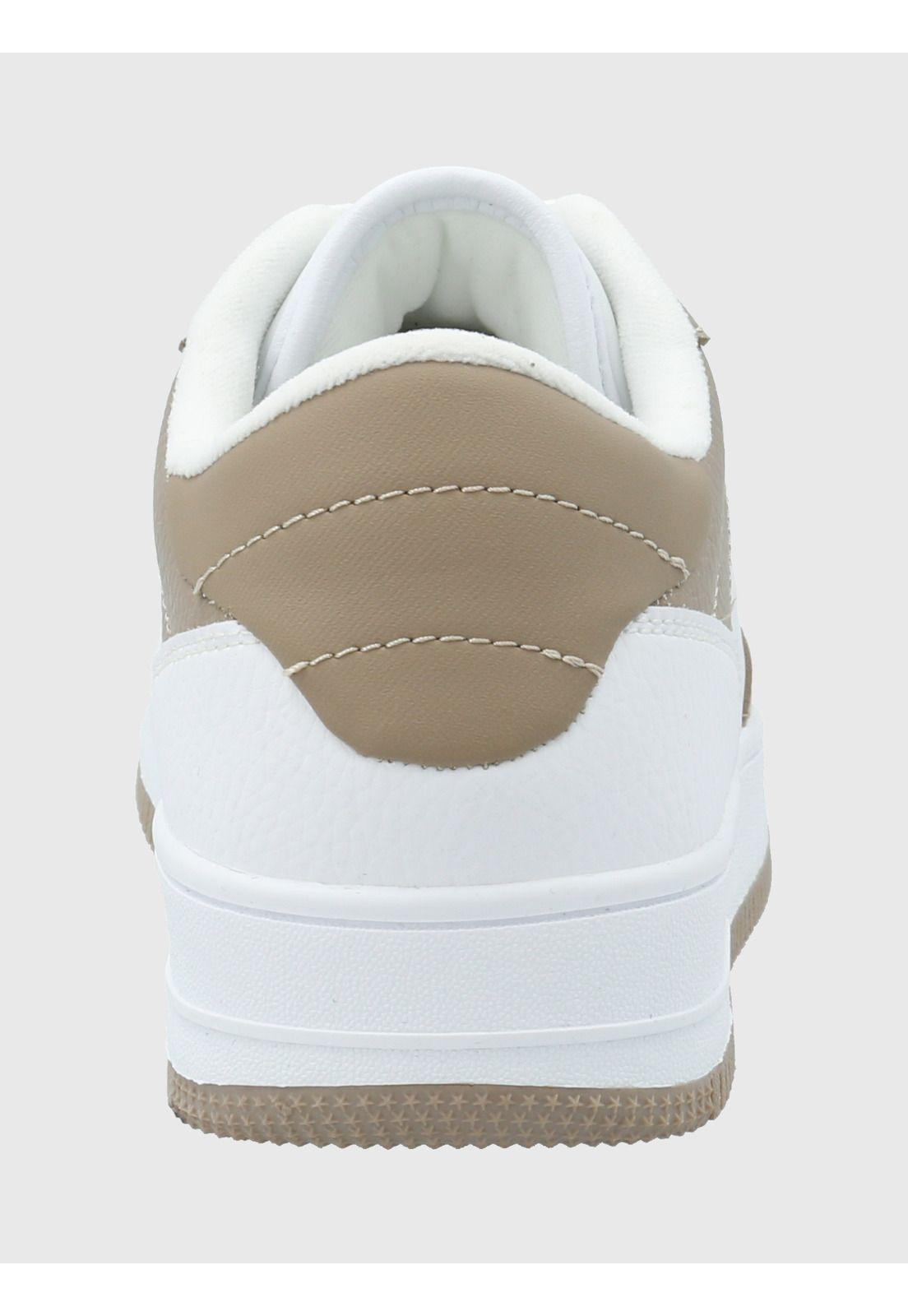 Copia de Zapatilla Mujer Alyson II Blanca/ Beige Bsoul-6