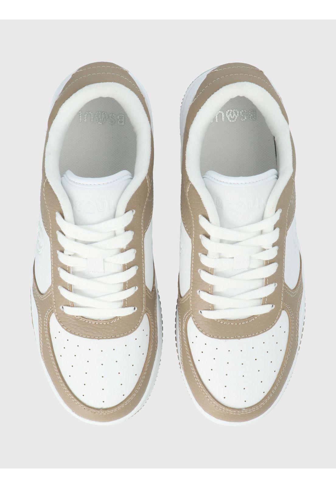 Copia de Zapatilla Mujer Alyson II Blanca/ Beige Bsoul-7