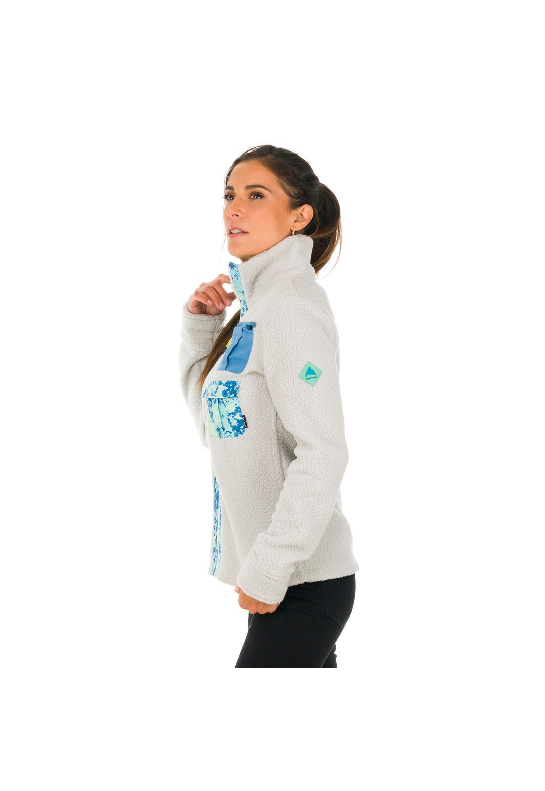Polar Mujer Craga II Sherpa Gris -1