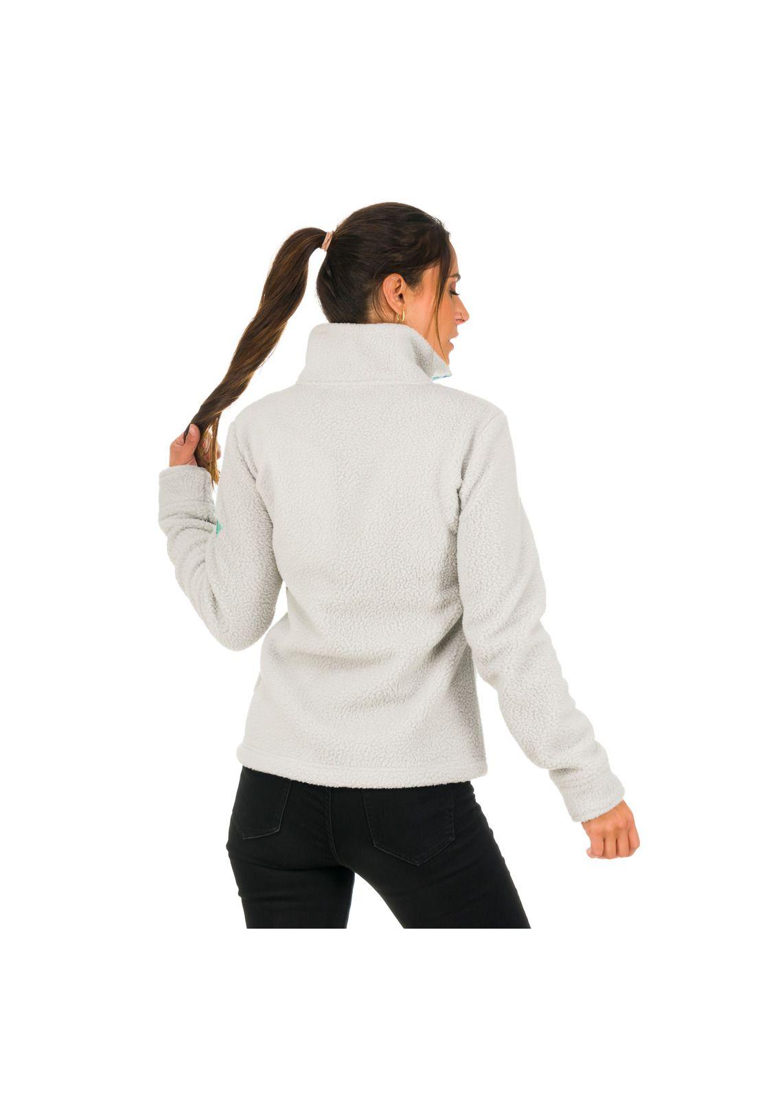 Polar Mujer Craga II Sherpa Gris -2