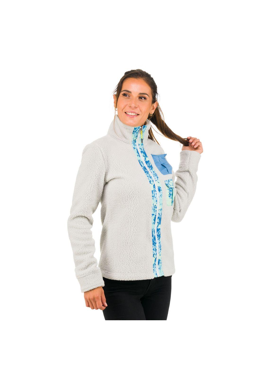 Polar Mujer Craga II Sherpa Gris -3