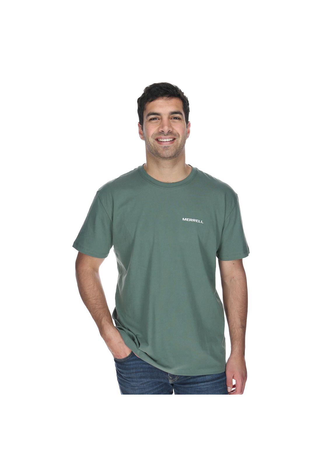Polera Unisex Basic Short Sleeve Verde-1