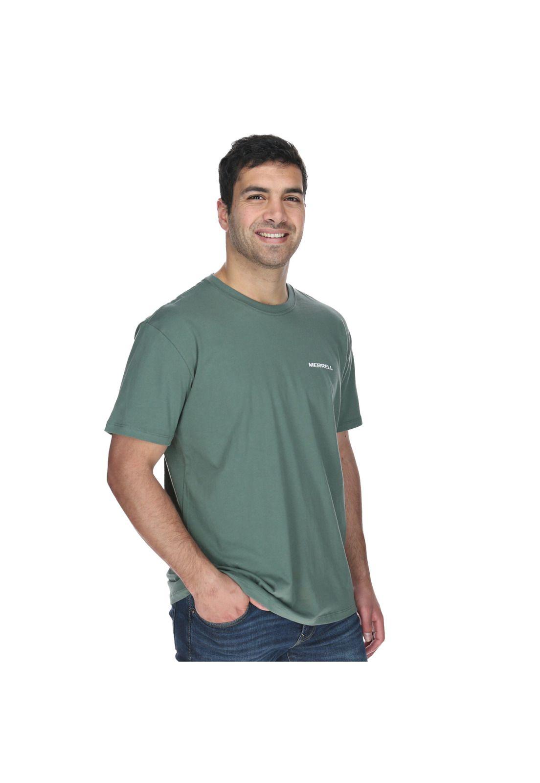 Polera Unisex Basic Short Sleeve Verde-4