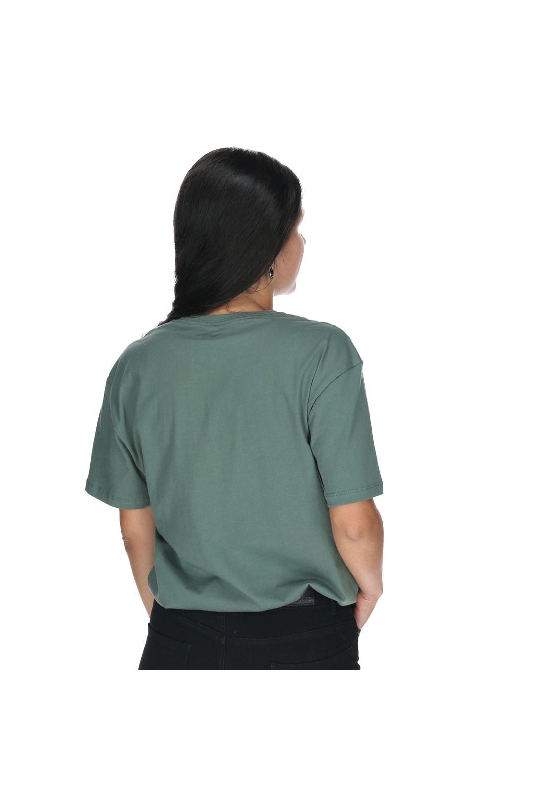 Polera Unisex Basic Short Sleeve Verde-8