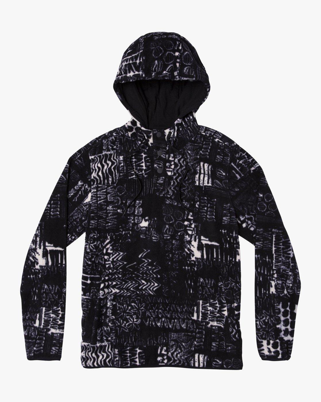 Polerón Hombre Mundy Polar Fleece Negro-1