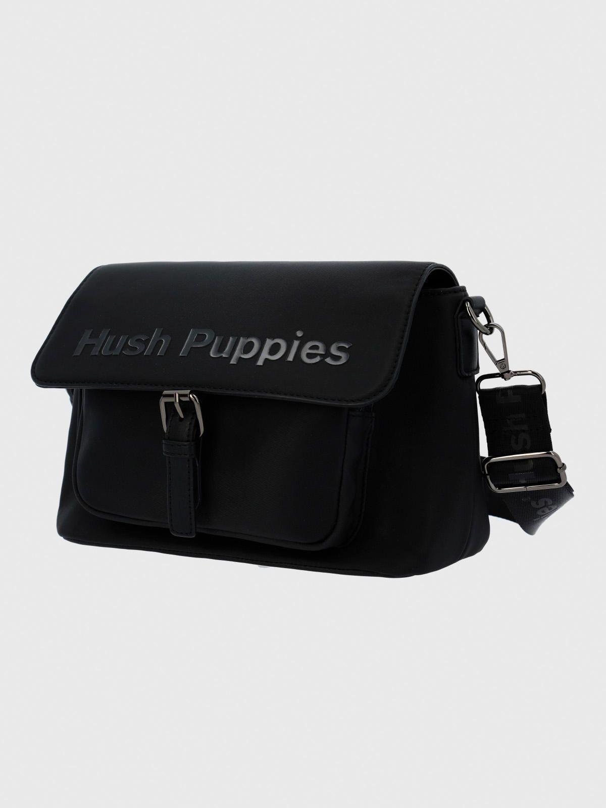 Cartera Ecocuero Mujer Harris Cross Negro-1