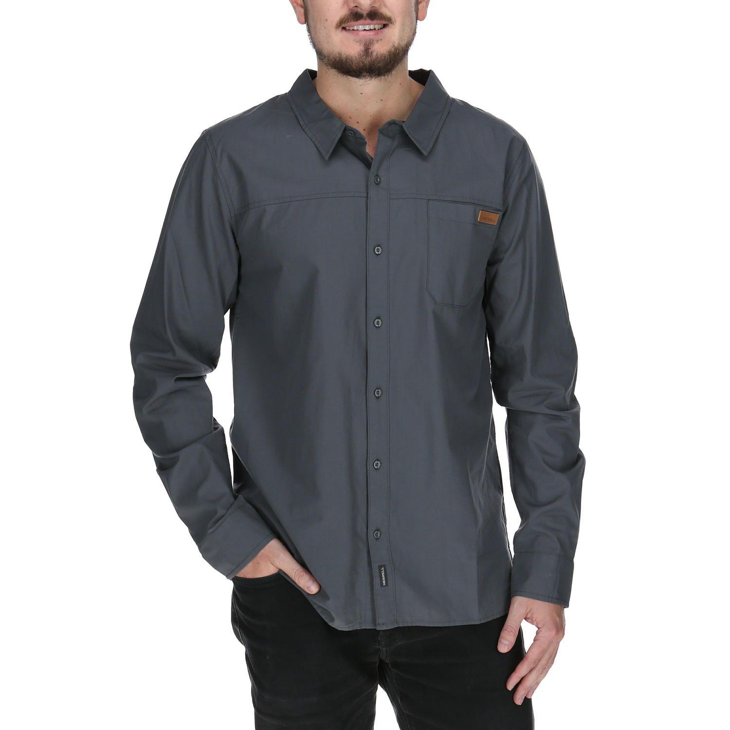 Camisa Hombre Zadar Lshirt Gris-0