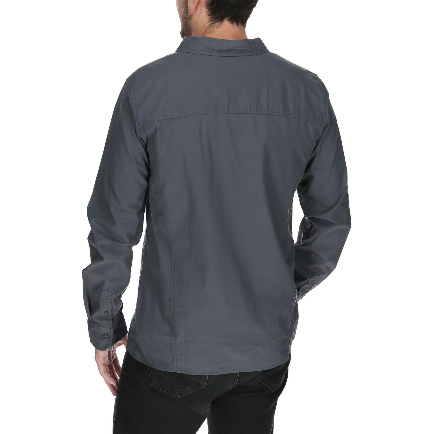 Camisa Hombre Zadar Lshirt Gris-2