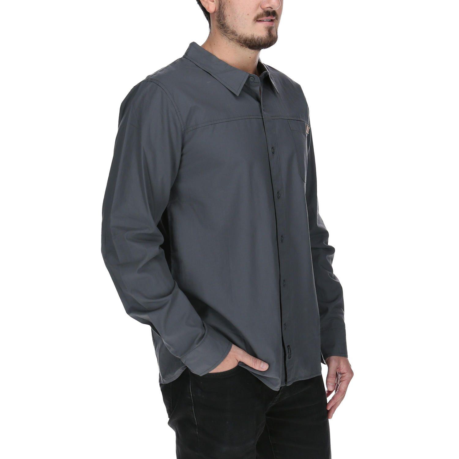 Camisa Hombre Zadar Lshirt Gris-3