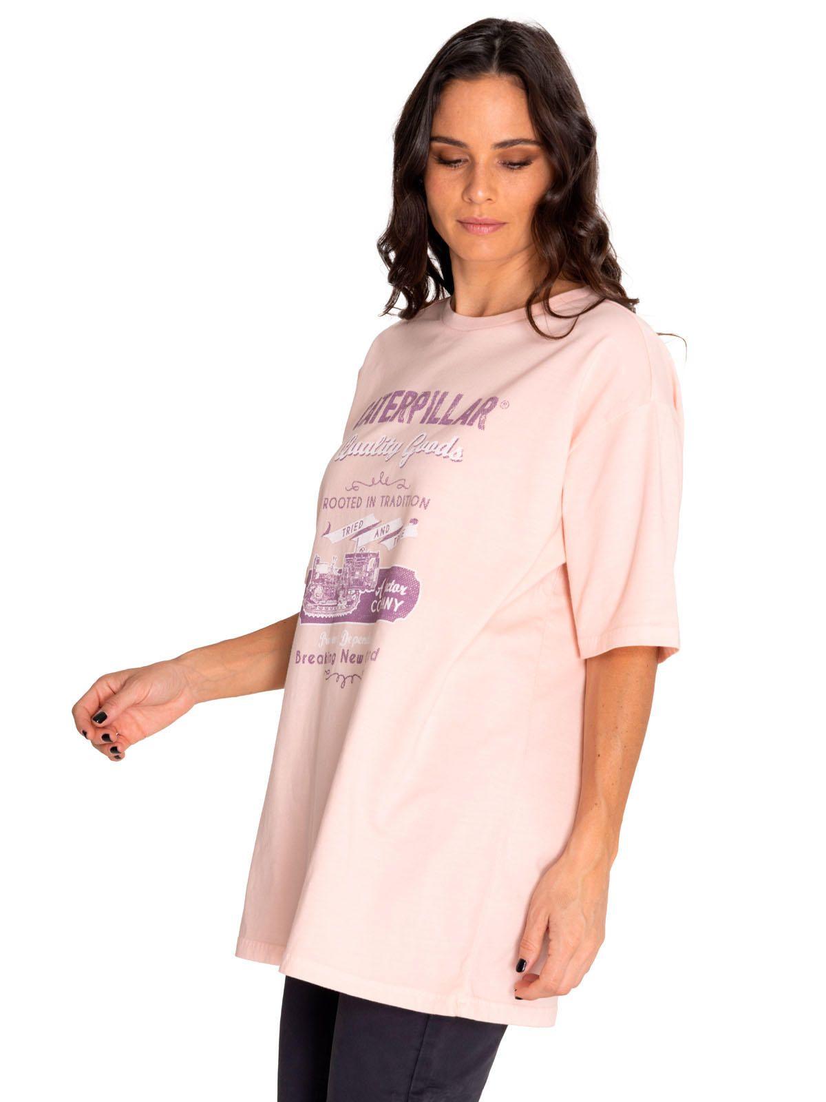 Polera Manga Corta Unisex Graphic Morado-1