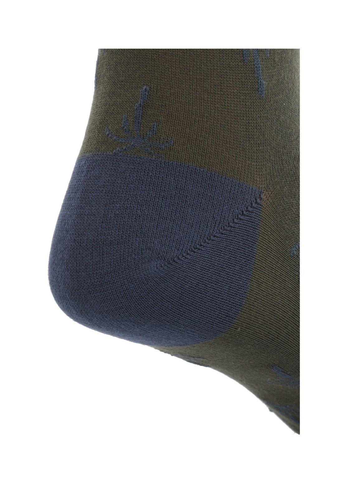 Calcetin Verde Palm Hombre-1