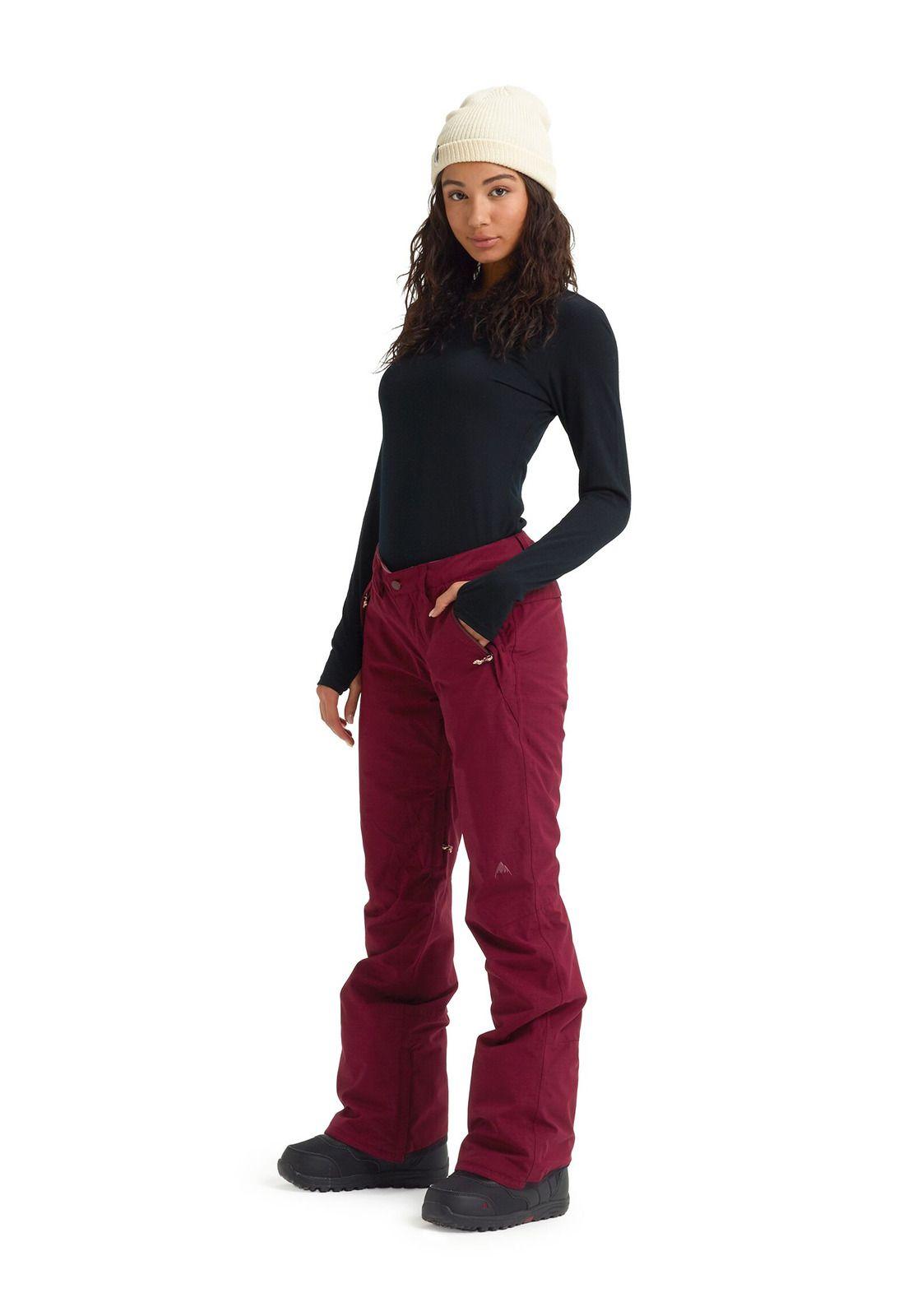 Pantalón De Nieve Wb Society Mujer Rojo-0