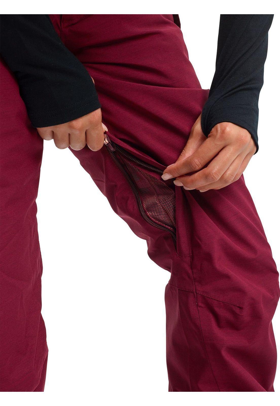 Pantalón De Nieve Wb Society Mujer Rojo-3
