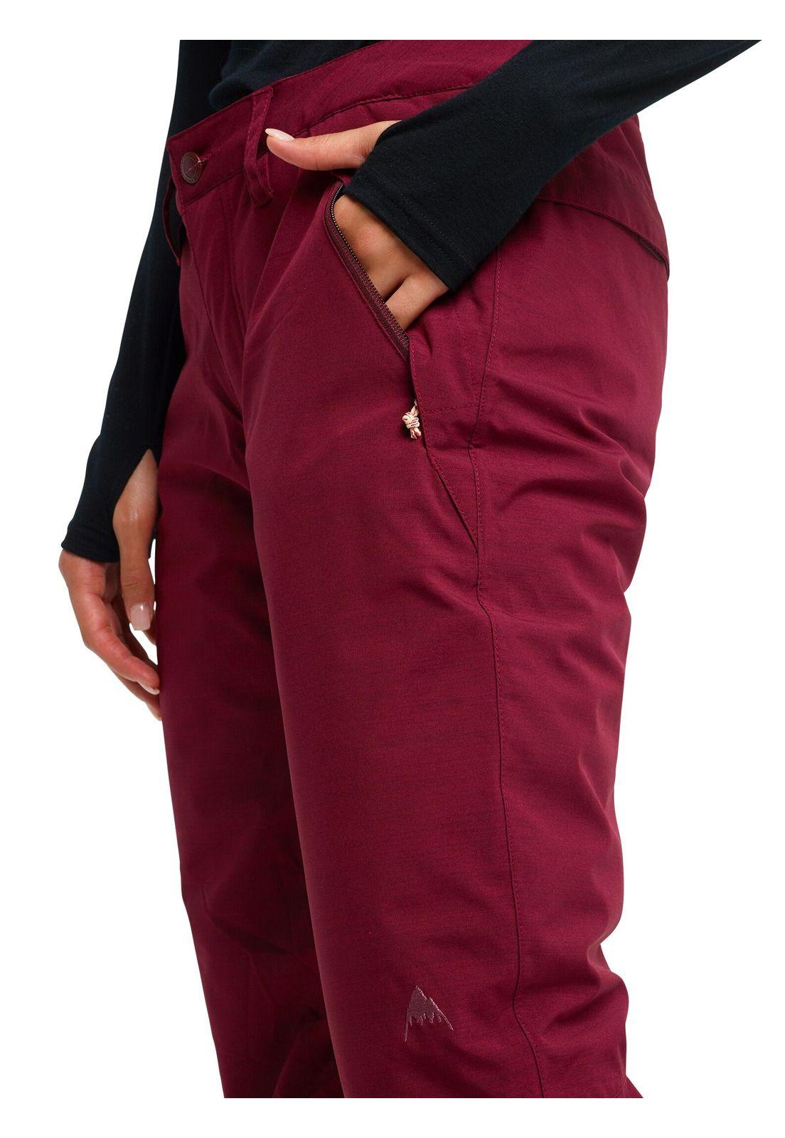 Pantalón De Nieve Wb Society Mujer Rojo-4