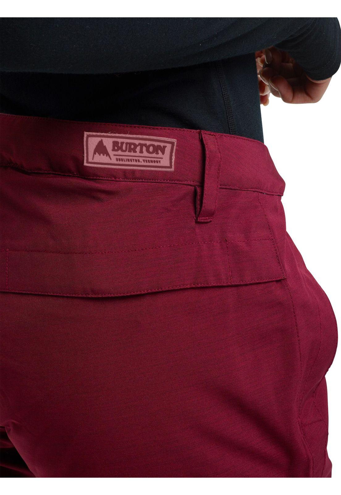 Pantalón De Nieve Wb Society Mujer Rojo-5