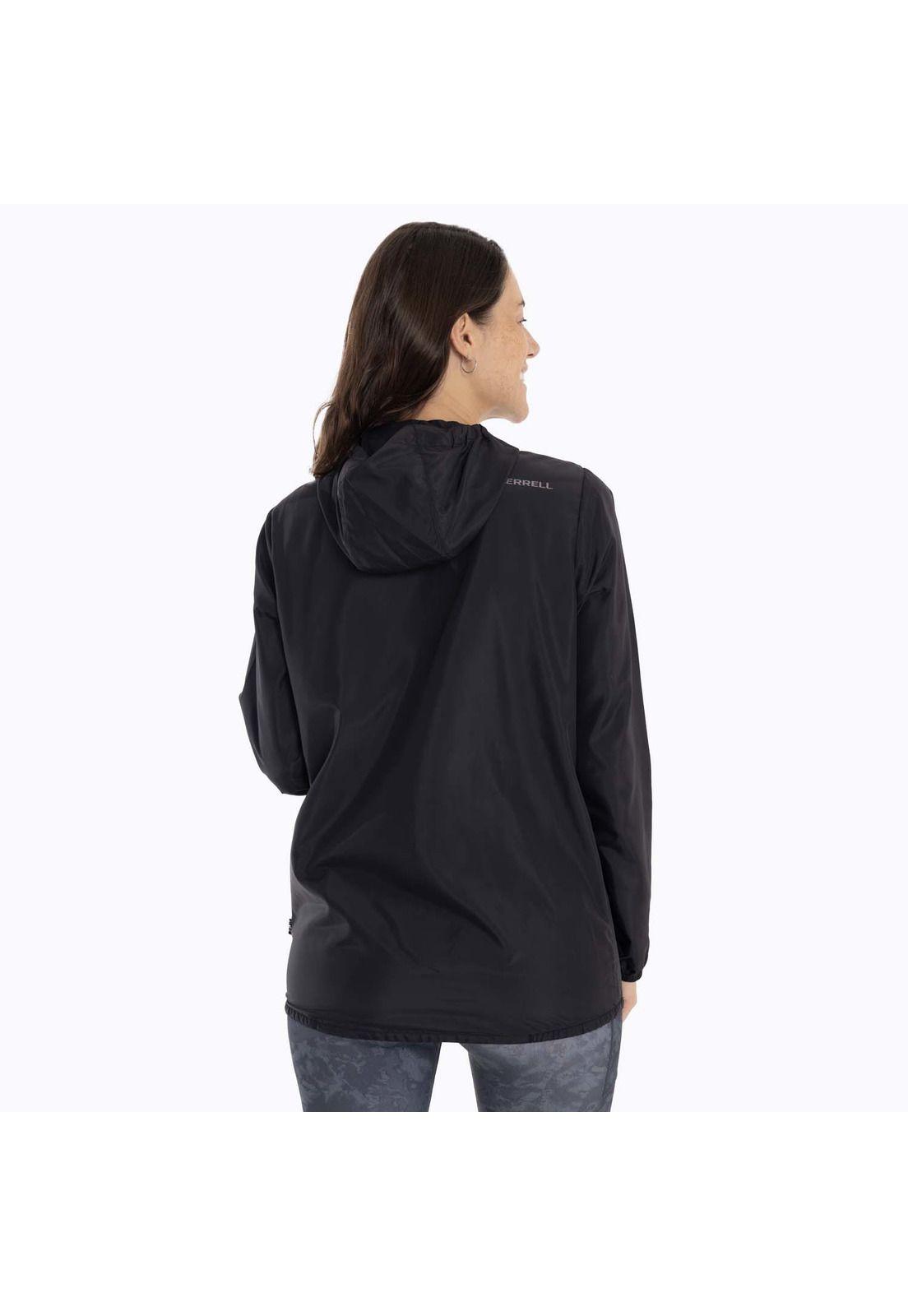 Cortaviento Mujer Okanogan Negro Merrell-3