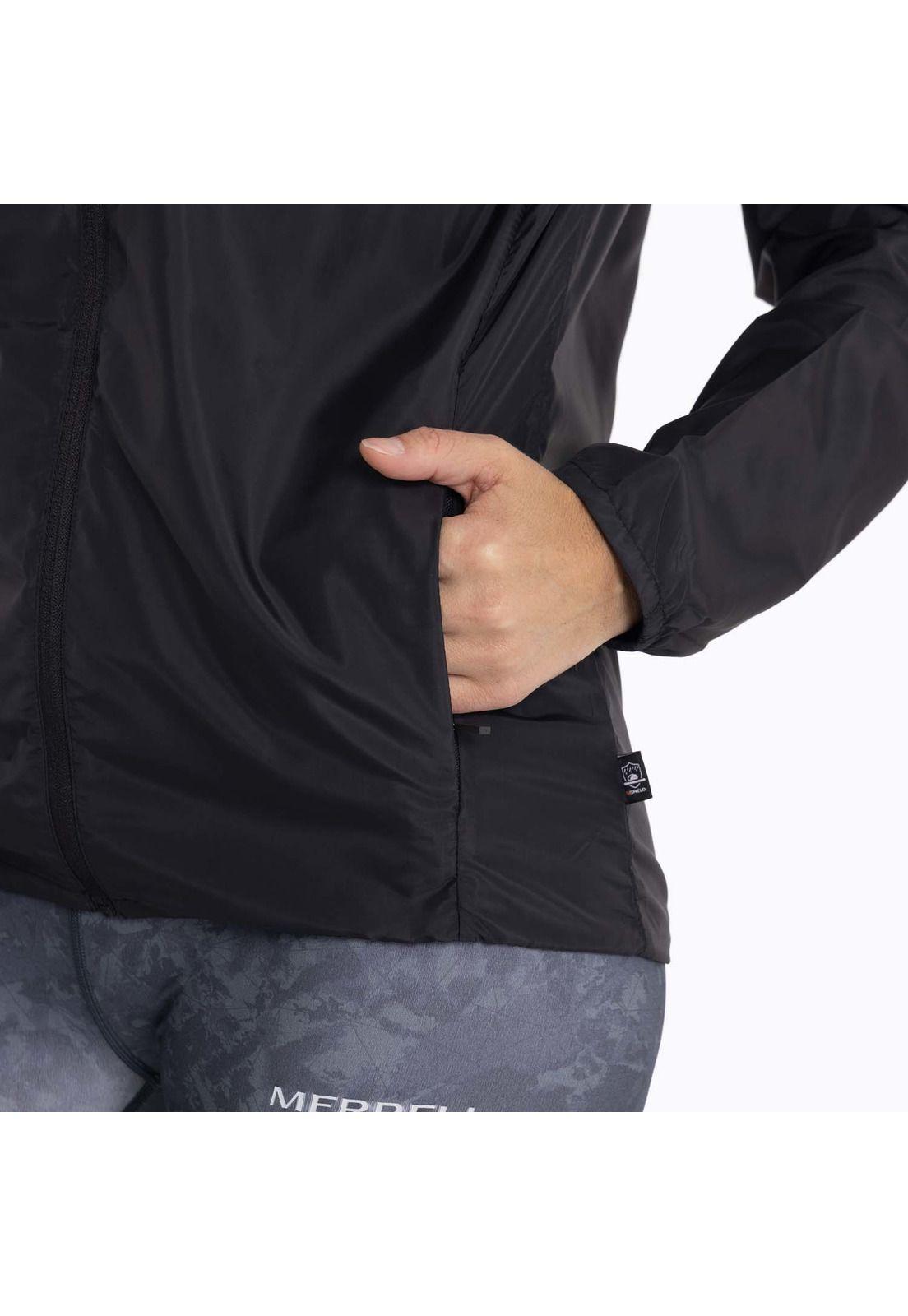 Cortaviento Mujer Okanogan Negro Merrell-6