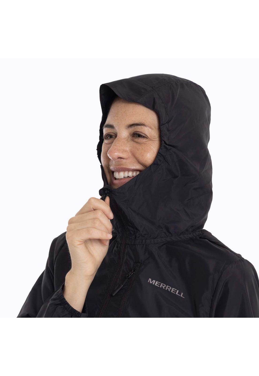 Cortaviento Mujer Okanogan Negro Merrell-7